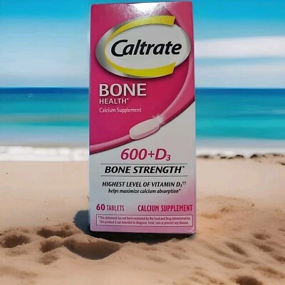 Comprimidos de suplemento de calcio Caltrate Bone Health 600+D3 fuerza ósea 12/2025 Foto 1 de 4