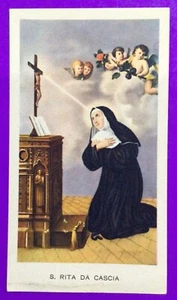 SANTINO HEILIGE KARTE, SANTA RITA DA CASCIA - REF. 7175 - Bild 1 von 2