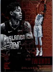 2017-18 Panini Cornerstones Building Blocks Memorabilia Wes Iwundu Orlando Magic - Bild 1 von 2