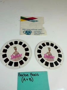 Vintage 1997 Mattel Barbie View Mater Reels A & B Set - Picture 1 of 5