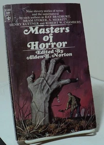 Masters of Horror edited by Alden H Norton - Berkley X1497 - 1968 - Bild 1 von 3