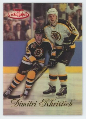 Topps Gold Label #23 1998-99 Dimitri Khristich Clase 1 rojo/100 Foto 1 de 2
