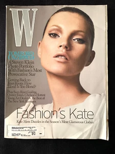 W Magazine Fashion Magazine from November 2005. Kate Moss Cover - Picture 1 of 3
