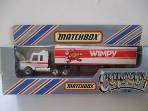 Matchbox Macau Convoy CY-16 Scania Box Truck "WIMPY", window boxed - Picture 1 of 1