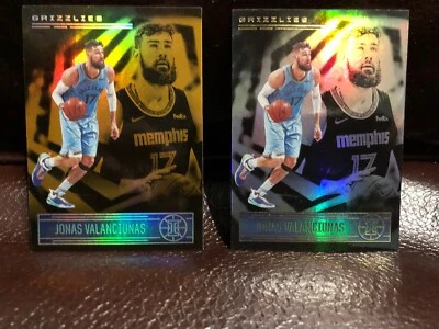 2020-21 Panini ILLusions Orange Jonas Valanciunas # 109 & Base  #109 Grizzlies - Image 1 of 2