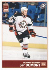 2003-04 Pacific Exhibit Hockey Yellow Back #19 J-P Dumont