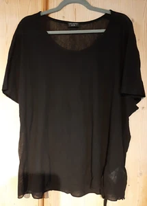 ♥️🔆♥️Feiner Pulli von Via Appia Due Gr. 48 Leicht Transparent Schwarz ♥️🔆♥️ - Bild 1 von 5