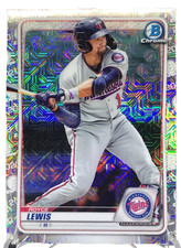 2020 Bowman Chrome Prospect #BCP-195 Royce Lewis Mojo Rookie RC Twins N8