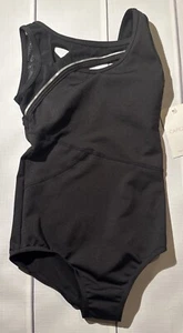 Capezio schwarzes Trikot Medium Teen Neu mit Etikett - Bild 1 von 6
