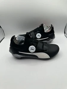 Scarpe da ciclismo indoor PUMA PWRSPIN nero/bianco 378096-04 uomo 5 NUOVE - Foto 1 di 10