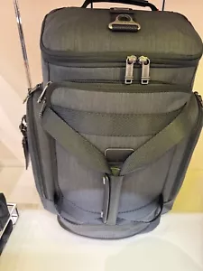 NEW Tumi EVANSTON Polyester Hybrid Backpack Duffel Bag - CHARCOAL / BLACK - Picture 1 of 5