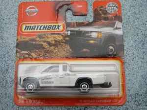 M2017 1995 NISSAN HARDBODY (D21) white Matchbox 2022 017/100 CaseA - Picture 1 of 3