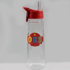 OES Eastman Tritan 700Ml Water Bottle with Carabiner Hook - Eastern Star Sports - Picture 1 of 4