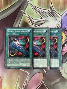 PGD-083 Different Dimension Capsule Common Playset x3 Yugioh - Picture 1 of 1