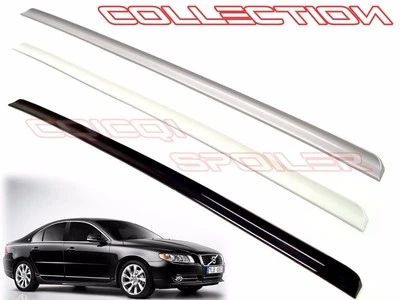 Alerón labial de maletero negro mate para Volvo 2008~2015 S80 2nd T4 T5 D4 D5 ◎ Foto 1 de 3