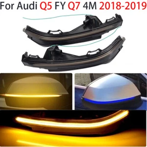 For Audi Q5 Q7 FY 4M LED Dynamic Blinker Turn Signal Side Mirror Light indicator - Picture 1 of 8