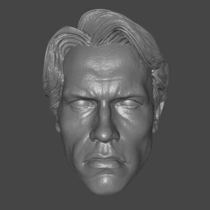 Arnold Schwarzenegger Terminator T800 1984 custom head for action figures - Picture 1 of 1