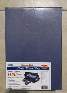 Pioneer Photo Video Storage Box Heavy-Duty Also Holds VHS Tapes NEW (6) - Picture 1 of 3