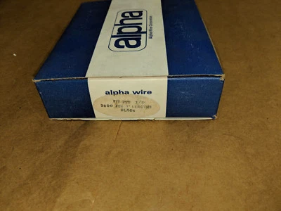 Alpha FIT-221-1/8-BLACK 1" LONG Heat shrink BOX 1000PCS - Image 1 of 2