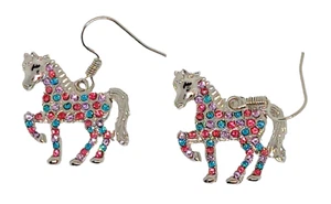 Silberfarbene Ohrringe Ohrringe Geschenke Ohrstecker Pierce Ohrring 10052024 - Bild 1 von 2