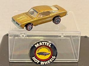 Original Vintage HOT WHEELS REDLINE * CUSTOM BARRACUDA * RARITÄT GOLD/WEISS * SWEET 16 - Bild 1 von 15