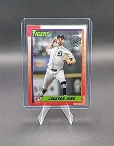 2025 Topps Series 2 1990 Topps Jackson Jobe Rookie #90B2-44 Detroit Tigers - Picture 1 of 2