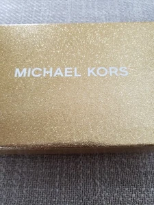Gold Glitter Michael Kors Gift Box NEW 9.25 X 5" - Picture 1 of 8