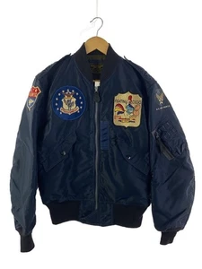 Buzz Rickson's Flight Jacket, Size 38, Nylon, Navy, M13737/M13738 - Picture 1 of 6