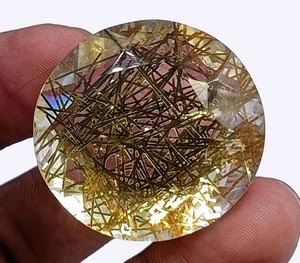 104.80 Ct Natural Oval Shape  Golden Quartz IGL Certified Loose Gemstone 5AOA - Picture 1 of 8