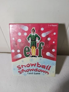 ELF SNOWBALL SHOWDOWN GAME By Funko Card Game Christmas Buddy The Elf NEW Sealed - Picture 1 of 5