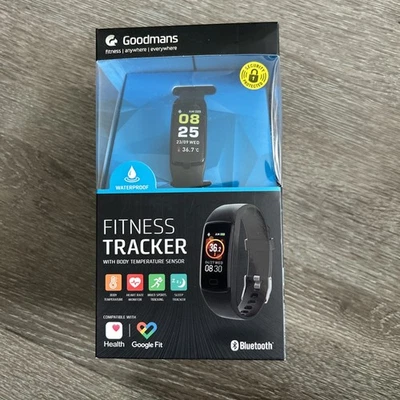 Goodmans Fitness Tracker Watch BNIB RRP £20 Bluetooth Running Jogging Swimming - Image 1 of 3