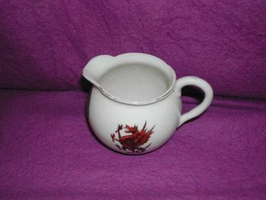 GOSS Crested China Cream Jug. WELSH ANTIQUITIES. - Picture 1 of 5