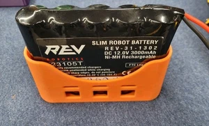 Battery Holder for Slim Robot Battery REV-31-1302 - Any color! - Picture 1 of 4