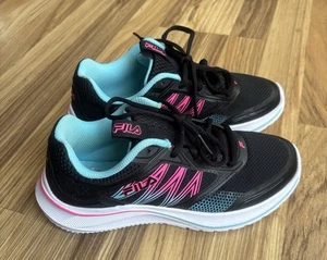 Zapatillas Fila con cordones parte superior baja plantilla de espuma viscoelástica damas talla 7 usadas una vez usadas en excelente estado - Imagen 1 de 7