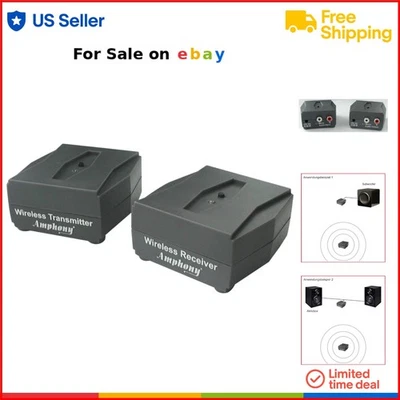 Wireless Audio Transmitter Receiver for Subwoofers and Active Speakers - Image 1 of 4
