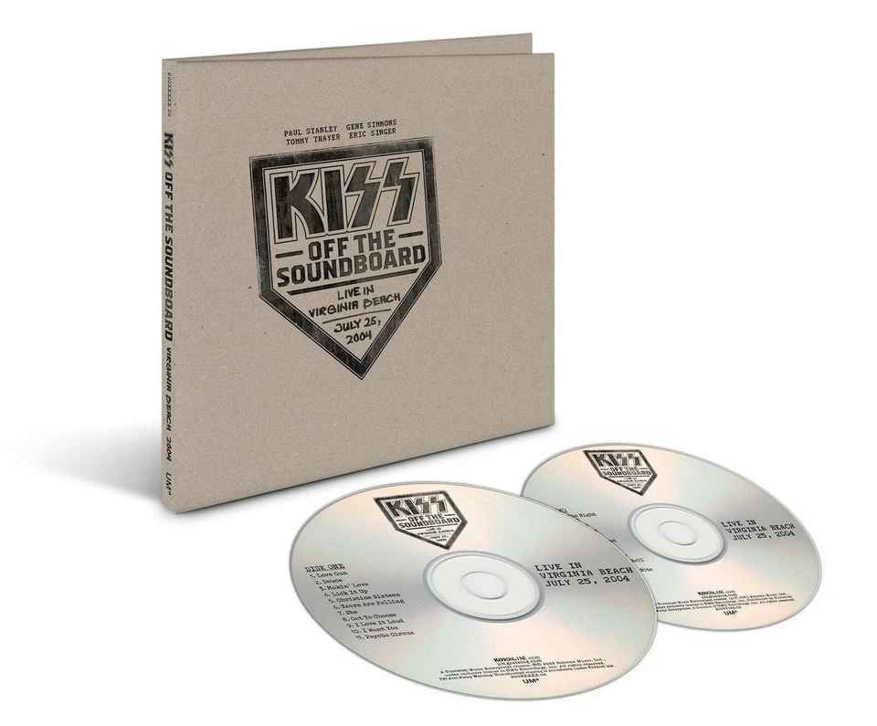 KISS Off the Soundboard: Live in Virginia Beach, July 25, 2004 (CD) Album - Bild 1 von 1