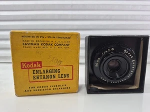 Kodak Enlarging Ektanon Lens 50mm f/4.5 Lens - Picture 1 of 4