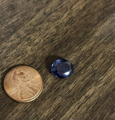 Natural Purple Amethyst Oval Cut - Image 1 of 2