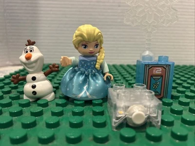 Lego Duplo Ladrillo Iluminado Multicolor Disney Frozen Olaf Elsa Copo de Nieve Foto 1 de 4