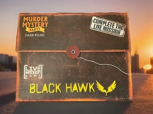 Murder Mystery Party Case Files: Black Hawk Live Mission Spiel komplett - Bild 1 von 3