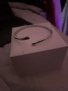 Hot Diamonds Sterling Silver Diamond Set Bangle - Picture 1 of 4