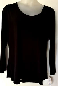 Neu mit Etikett Lularoe "Lynnae" schwarze Stretch-Stricktunika Oberteil Shirt für Damen 3XL 3X - Bild 1 von 1