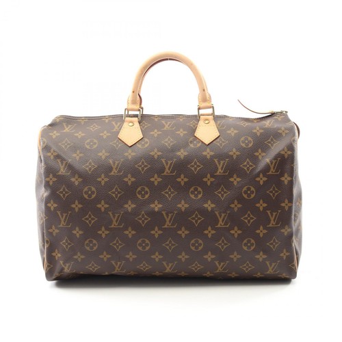 LOUIS VUITTON（LV） Borsa a mano Louis Vuitton Speedy 40 M41522 monogramma tela pelle marrone usata donna