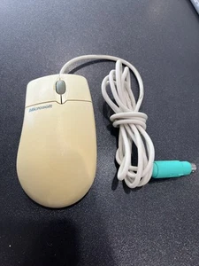 Vintage Microsoft Intellimouse 1.2A PS/2 Compatible PC Mouse X04-72167 (B5) - Picture 1 of 4