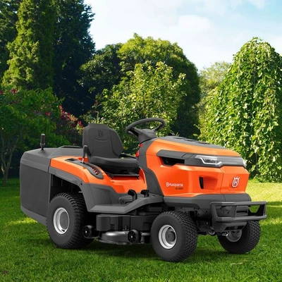 Husqvarna Rasentraktor TC 220T Gartentraktor Aufsitzrasenmäher Rasenmäher 108 cm - Bild 1 von 4