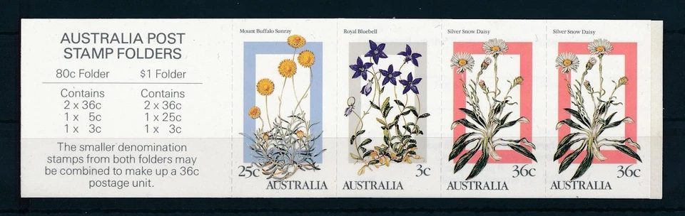 [74624] Australia 1986 Flora Flowers Blumen Booklet MNH - Image 1 of 1