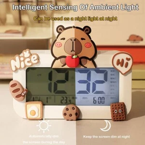 Charging Alarm Clock Portable Electronic Clock Student Specific Wake-up Tool - Picture 1 of 12