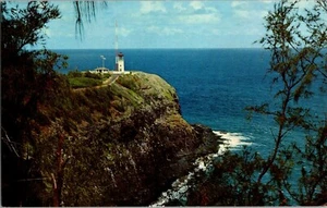Postal Hanalei Hawaii HI Faro Kilauea - Imagen 1 de 2