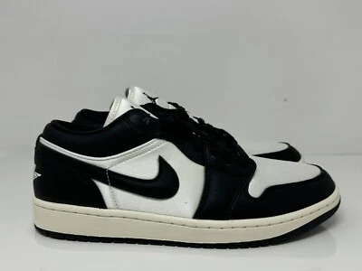 Air Jordan 1 Low 'Vintage Panda' Negro Mujer 9 NOBOXLID FB9893-101 Foto 1 de 4