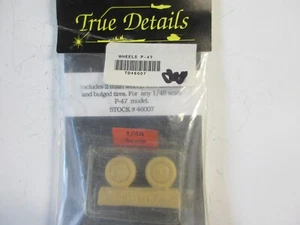 JUEGO DE RUEDAS TRUE DETAILS 1/48 P-47 #46007 resina - Imagen 1 de 1
